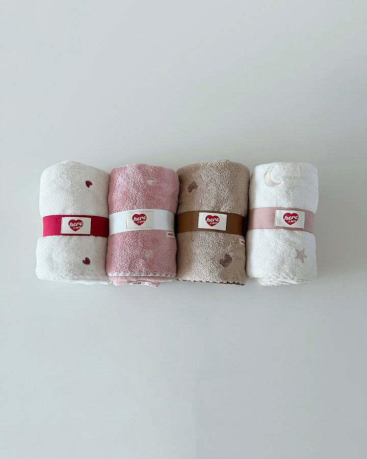 Cozy Embroidered Microfiber Blanket