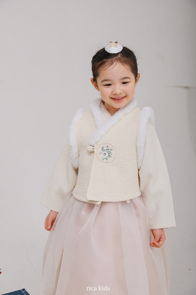 (리카) 여아 조끼