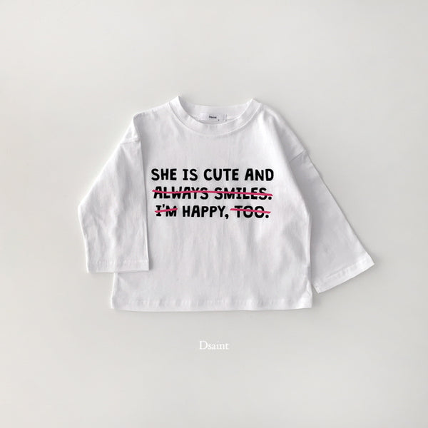 SHE IS CUTE Tee