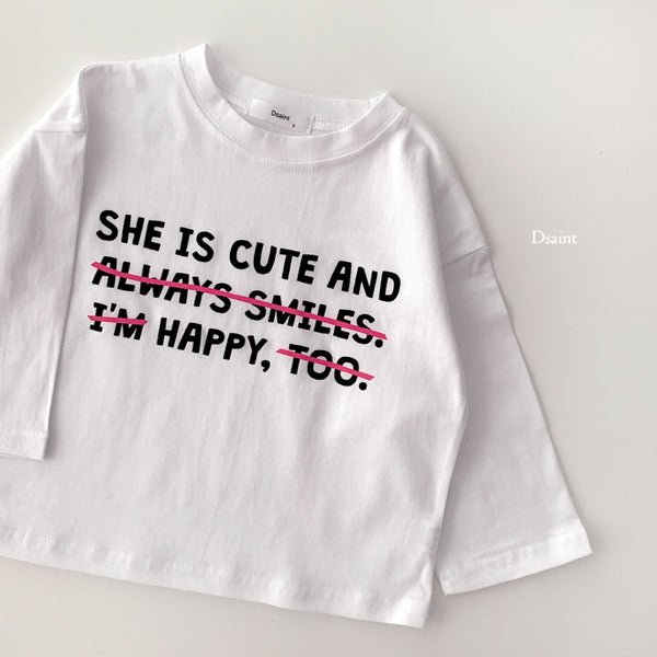 SHE IS CUTE Tee