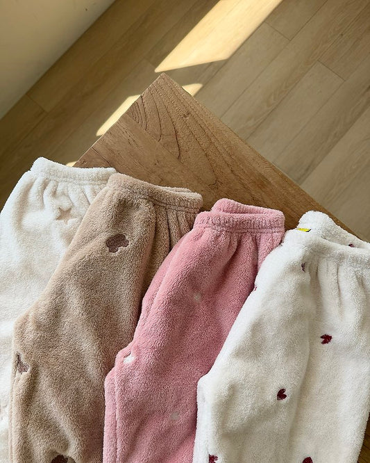 Cozy Embroidered Jogger