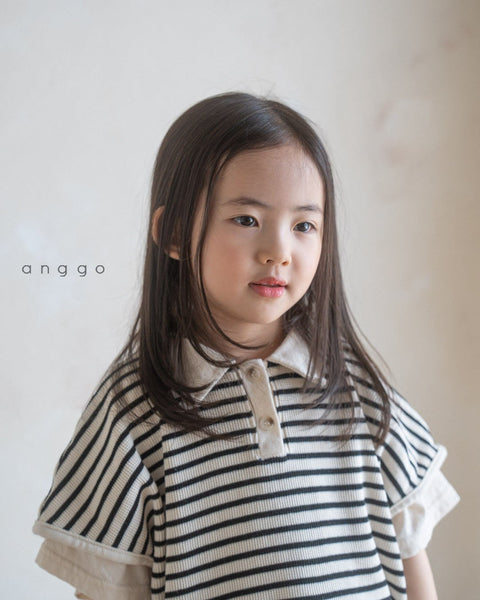 Collar waffle shirts