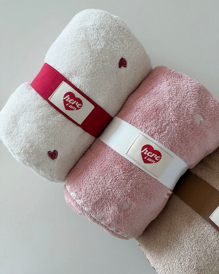 Cozy Embroidered Microfiber Blanket