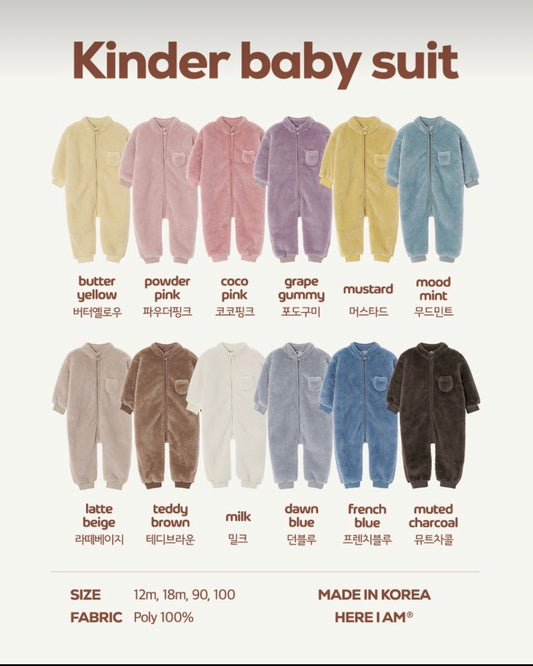 kINDER BABY SUIT