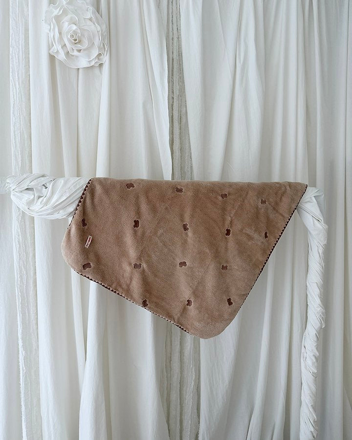 Cozy Embroidered Microfiber Blanket