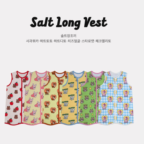 솔트장조끼 
Salt Long Vest