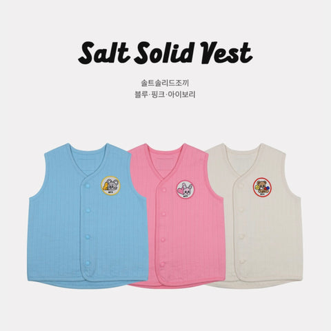 솔트솔리드조끼 
Salt Solid Vest