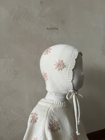 분홍꽃 보넷