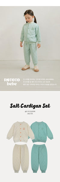 솔트가디건상하복 Salt Cardigan Set
