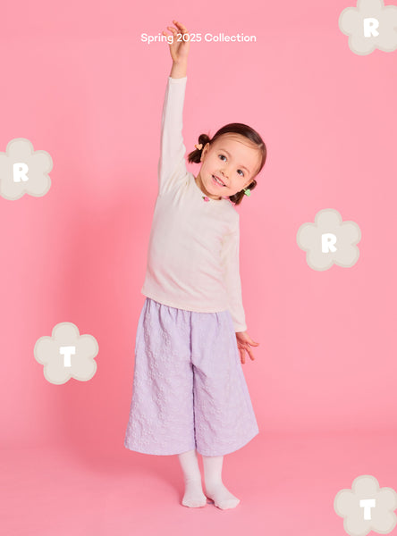 Floral Eyelet T-shirt Ivory