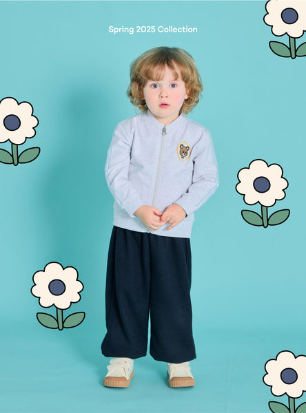 Floral Waffle Pants