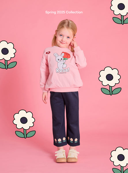 Floral Bootcut Pants