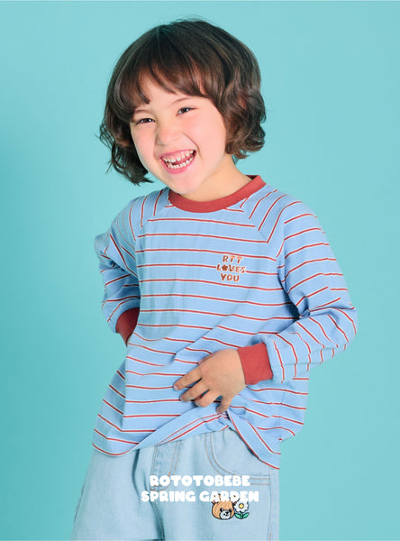 Floral Stripe T-shirt