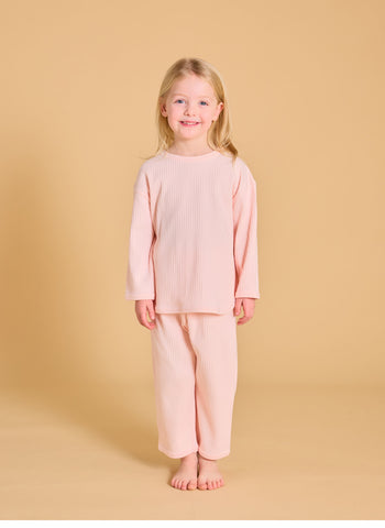 Floral Ribbed Set