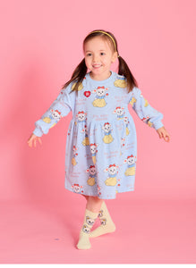 Floral Pinafore Dress