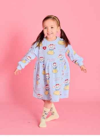 Floral Pinafore Dress